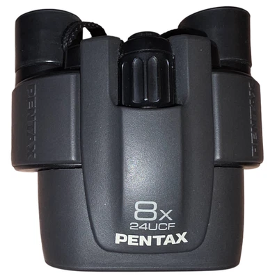 Pentax 8x24 UCF Compact Binoculars with Case – 8x Magnification - Image 1 of 4