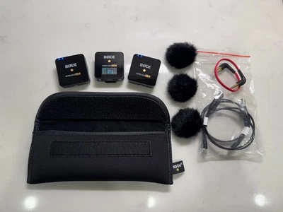 Micrófono inalámbrico compacto RODE Wireless GO II 2 personas (2 transmisores/1 receptor) Foto 1 de 3
