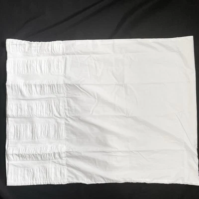 Funda de almohada estándar 2 fundas de algodón blanco caja y barril (CB2) nueva hecha en Portugal Foto 1 de 4