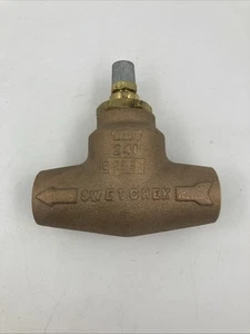 Taco 241-4 1" CxC Horizontal (Bronze) Taco Flo-Chek - Bild 1 von 4