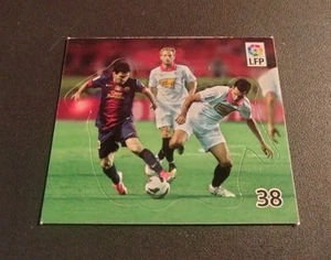 MESSI # 38 FC.BARCELONA BARÇA SEVILLA CROMO PEGATINA CHEETOS MATUTANO 2012-2013 - Imagen 1 de 2