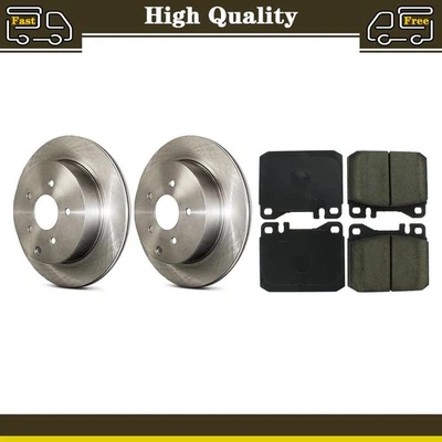 Juego de pastillas de freno delanteras + rotores de freno para Mercedes-Benz 280SE 2,8 L Foto 1 de 4