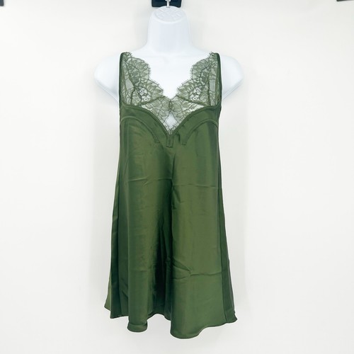 UNDERCOVER Abito slip babydoll Victorias Secret VS donna Y2K coquette raso pizzo taglia S