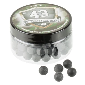 RSB Cal. 43 Steel-Rubberballs / Stahlgeschosse (100 Stück) - Bild 1 von 2
