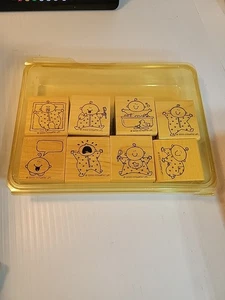 Stampin Up Wooden Stamp Set BABY FIRST - Picture 1 of 3