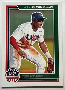 2022 Panini USA Baseball Stars & Stripes Termarr Johnson RC #96 18U - Bild 1 von 2