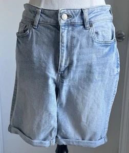 Target Denim Shorts Size 10 Blue - Picture 1 of 6