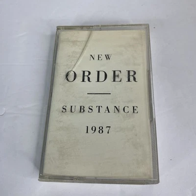 New Order - Substance 1987 Cassette Tape Tested Electronic EDM New Wave 80's - Image 1 of 4