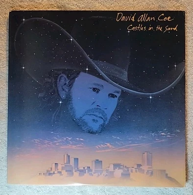 David Allan Coe Castles In The Sand -Columbia FC 38535 US 1983 Vinyl LP - Image 1 of 4