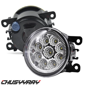 Pair LED Fog Lights Front Bumper Lamp For 2009 2010 2011 2012 2013 Suzuki Swift - Picture 1 of 9