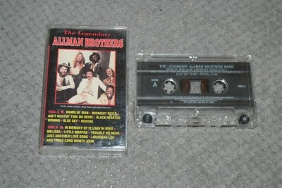 The Legendary Allman Brothers~12 Hits!~Cassette Tape~Southern Rock~FAST SHIPPING - Image 1 of 2
