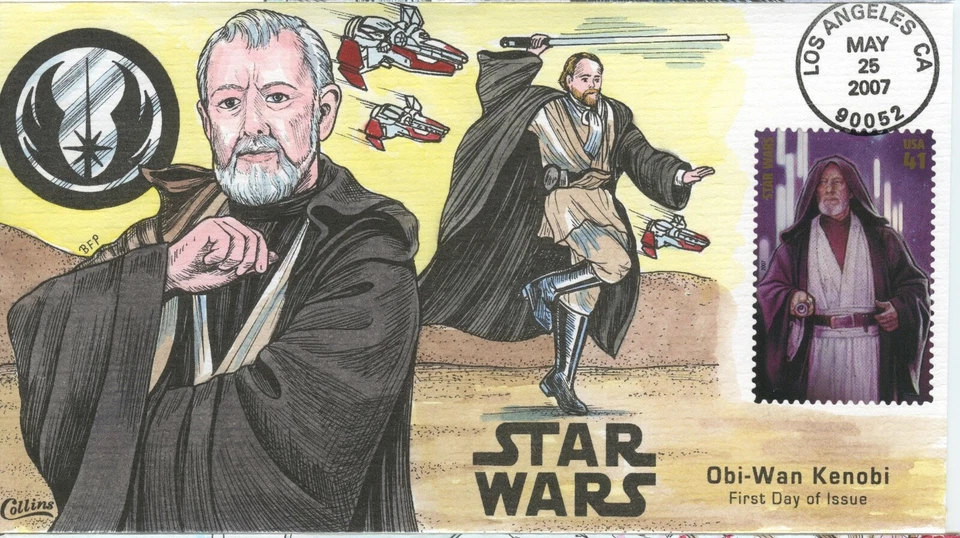 #4143i STAR WARS, STORM TROOPERS Collins single Hand-painted FDC Perfect - Image 1 of 1