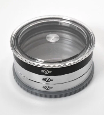 Hasselblad Ziess B57 Proxar f=0.5m f=1m f=2m Close up Filter Set Excellent Cond - Image 1 of 3