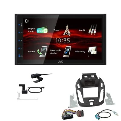 JVC KW-M180DBT Autoradio für Ford Tourneo Transit Connect schwarz ohne Display - Bild 1 von 4