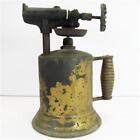 Vtg M W Co Special 185 Blow Torch Wood Handle Steam Punk Industrial Tool Brass