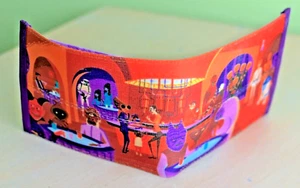 Disney Harvey's Syar Wars Wretched Hive Wallet DOUBLE SIGNED SHAG & HARVEYS NWT - Picture 1 of 7