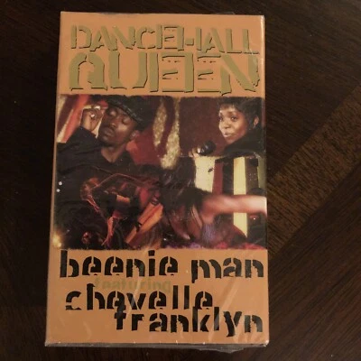 BEENIE MAN feat CHEVELLE FRANKLYN Dancehall Queen Cassette tape (PROMO Sealed - Image 1 of 4
