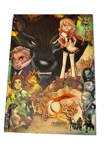 Libro Fairy Quest Outlaws de Jenkins Ramus Olea firmado con inscripción gráfica - Imagen 1 de 5