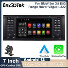 4 Core 32G Car Sat Nav Radio Carplay Head Unit Android 13 for BMW 5er E39 E53 X5