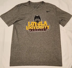 Nike Dri-Fit Loyola University Ramblers Gray Shirt Men's XL - Picture 1 of 4