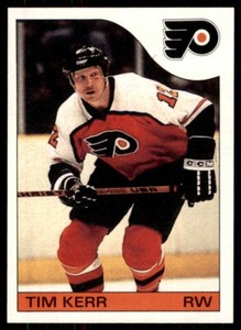 1985-86 Topps Tim Kerr Philadelphia Flyers #91