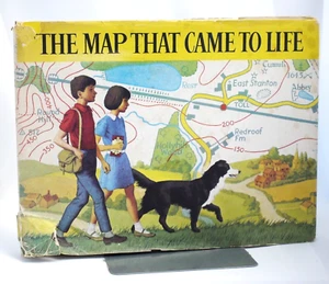 * Uncommon * The Map That Came To Life By H.J. Deverson New Edition 1967 - Imagen 1 de 20
