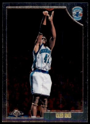 1999-00 Topps Chrome Glen Rice Basketball Cards #189 - Image 1 of 2