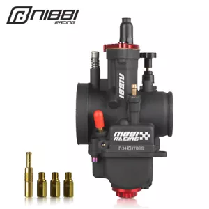 NIBBI Racing PWK Carburetor 34mm Fits Kawasaki KLX 300R KLX300R 1997 - 2007 Carb - Picture 1 of 7