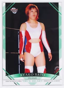 AYAKO SATO - 2008 BBM Women's Pro-Wrestling Trading Card - Picture 1 of 3