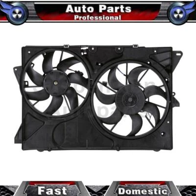 Ventilador de radiador y condensador doble TYC para Ford Explorer 2011 2012_SU Foto 1 de 4
