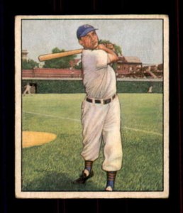 1950 Bowman #25 Hank Sauer GVG Cubs 548910