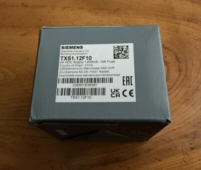 Siemens TXS1 12F10 Series Power Supply 24vdc, 1200mA, 10A Fuse, New Boxed - Image 1 of 4