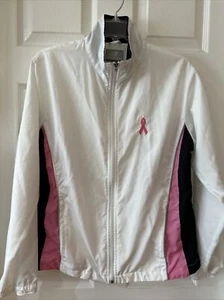 New Balance Women's Large Windbreaker Breast Cancer Awareness SEE NOTE - Bild 1 von 12