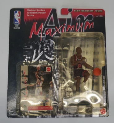 Michael Jordan Chicago Bulls Hoop Highlights Series Figure NIB NBA Upper Deck - Image 1 of 2