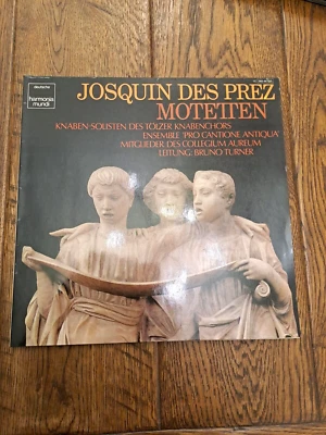 Josquin des Prez-Motetten. Pro Cantione Antiqua. Harmonia Mundi 1C 065-99635. M - Image 1 of 4
