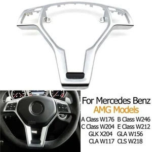Moldura de repuesto del panel de la cubierta del volante para Mercedes W176 W246 W204 - Imagen 1 de 9