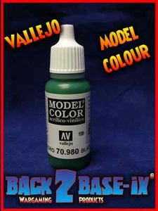Vallejo Model Color Acrylic Paint 17ml Bottle Black Green 70980 - Imagen 1 de 1