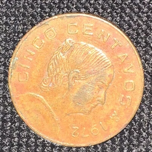 1972 Mexico 5 Centavos - Picture 1 of 4
