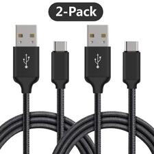 Charging Cable USB Type C for Samsung Galaxy Note 9 (2 M + 1 M, Black)