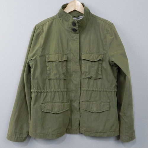 VETEMENTS Giacca utility GAP Factory Anorak taglia S verde oliva cargo zip minimalista basi