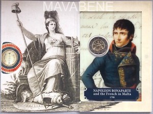 Malta 2023 Napoleon Bonaparte Coincard
