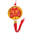 New Year Decoration Feng Shui Chinese Pendant Woven Sieves Pendants Tassel