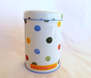 Emma Bridgewater Polka Dot Tin Canister Tea Coffee Sugar - Picture 1 of 7