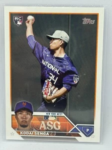 Kodai Senga Rookie All Star Game 2023 Topps Update Baseball Nr. ASG-39 - Bild 1 von 2