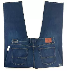 New Lucky Brand Mens 181 Relaxed Straight Fit Denim Blue Jeans Size 38 x 31 - Picture 1 of 12