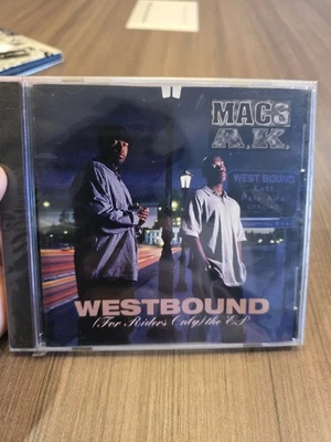 MAC & A.K. – Westbound For Riders Only EP CD Sealed Rare Bay Area Gangsta Rap — 第 1/2 张图片