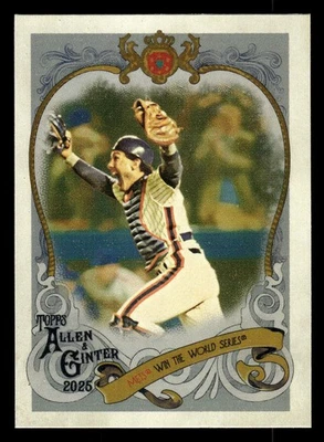 Tarjeta Sweet Victory 2025 Topps Allen & Ginter #SV-30 Gary Carter New York Mets Foto 1 de 2