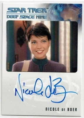 Women of Star Trek A&I - Nicole De Boer as Lieutenant Ezri Dax - DS9 Auto A - Image 1 of 2