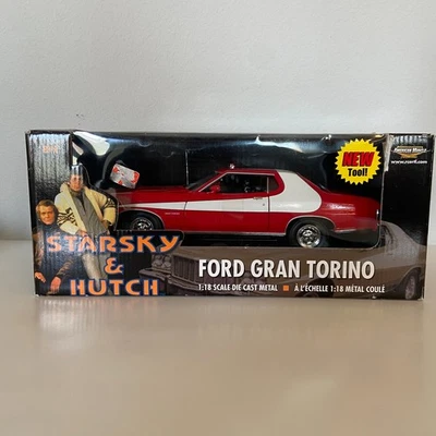 Starsky & Hutch 1:18 Scale Ford Gran Torino | American Muscle Die-Cast | Sealed - Image 1 of 4