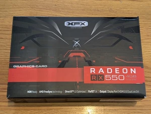 XFX Radeon RX 550 Graphics Card 4GB HDR FreeSync DirectX 12 HDMI DP - Picture 1 of 5